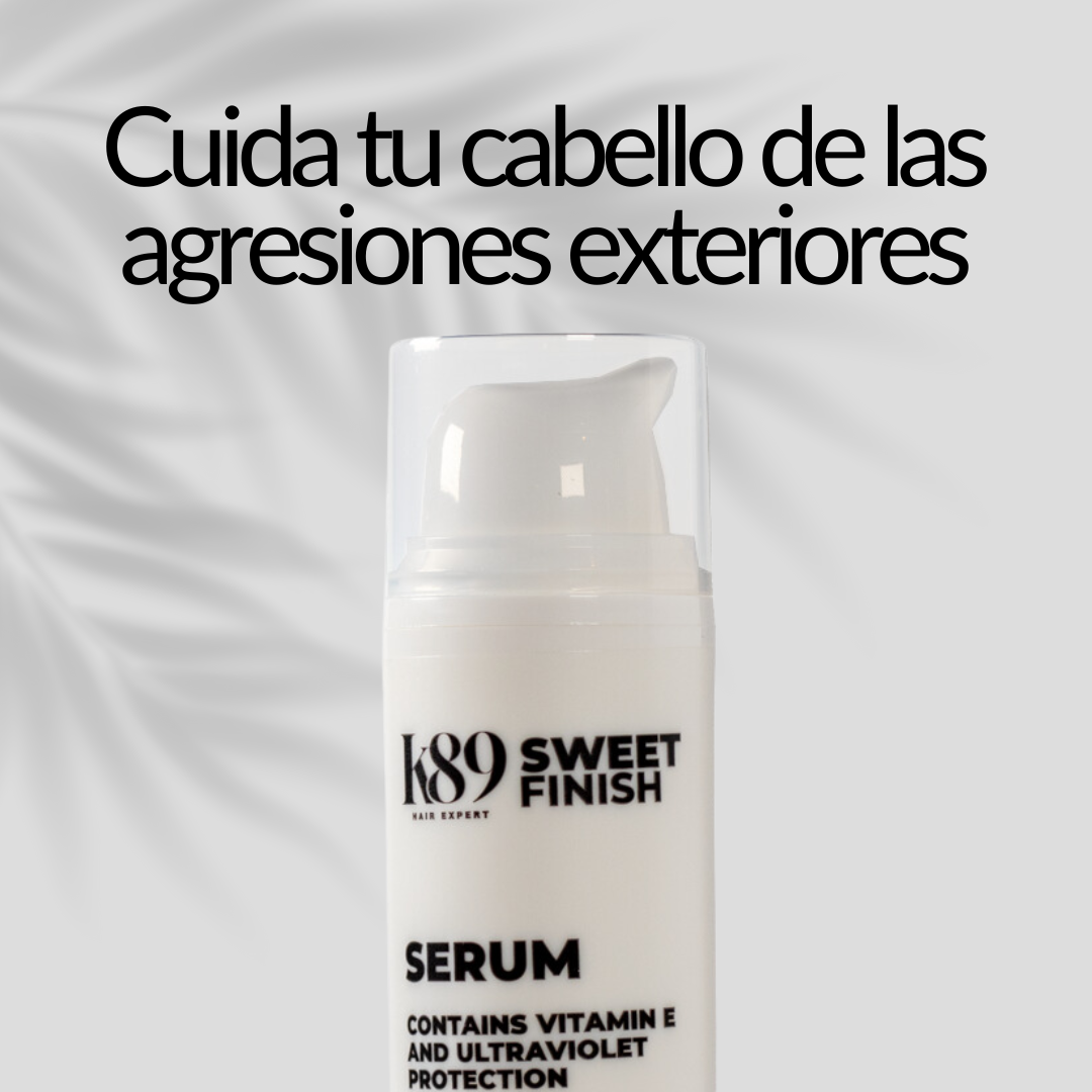 Serum de celulas madre que protege tu cabello de los rayos UV y humedad. Aportando brillo y suavidad. 50ml