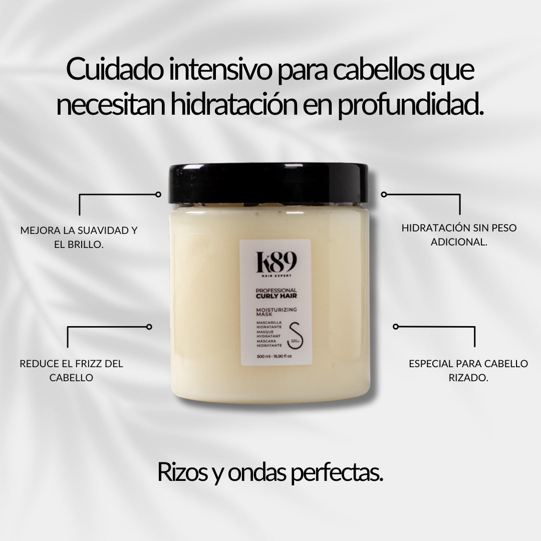 Tratamiento de Hidratación Profunda /Moisturizing Mask / Apto método curly 500ml.