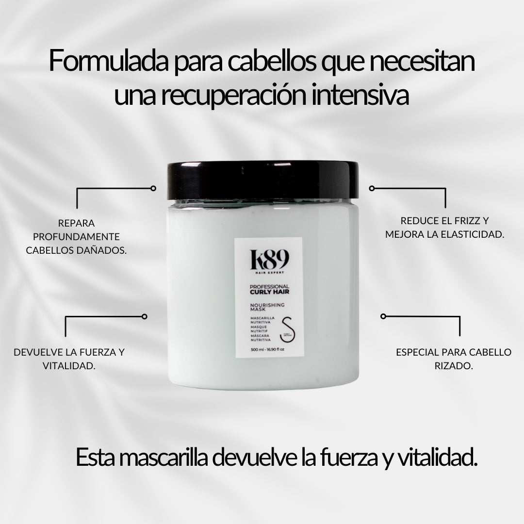 Tratamiento de Nutrición Profunda / Nourishing Mask / Apto método curly 500ml.