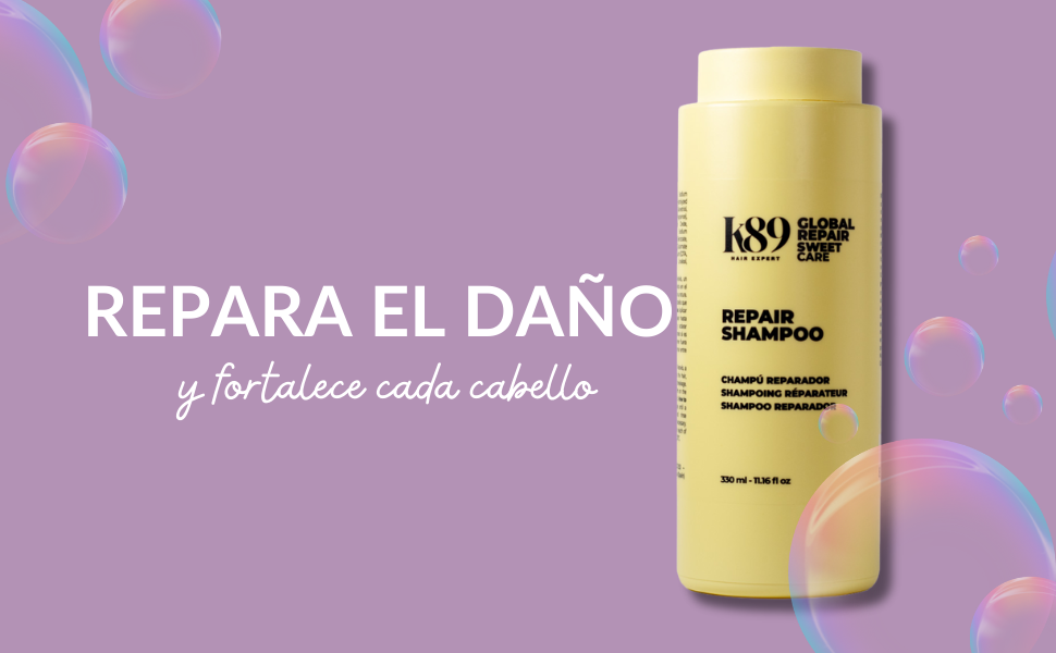 Global Repair Shampoo / Repara y fortalece el cabello dañado por procesos químicos.