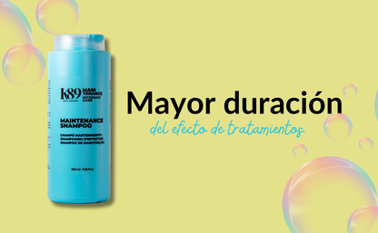 Shampoo de Mantenimiento que prolonga la vida de los tratamientos realizados por profesionales 330ml