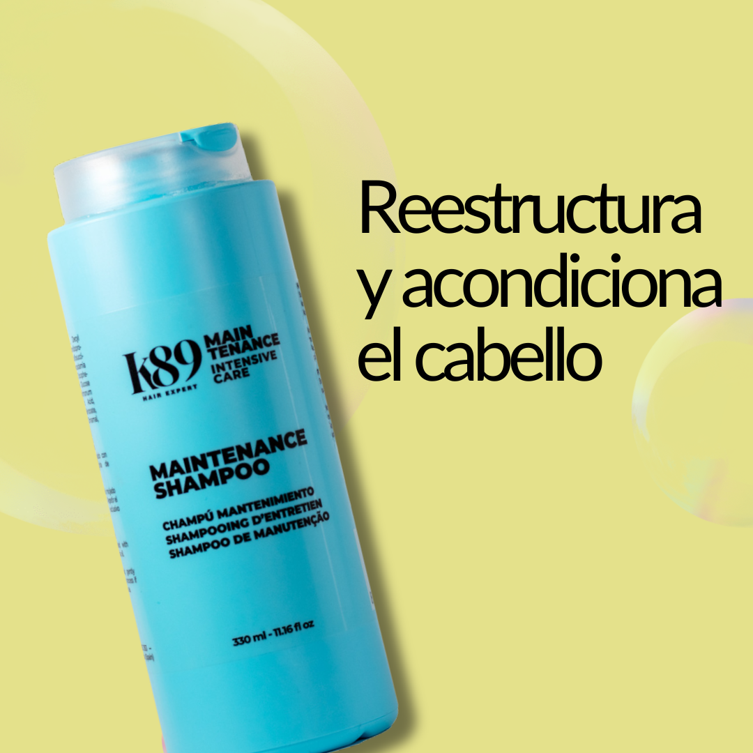 Shampoo de Mantenimiento que prolonga la vida de los tratamientos realizados por profesionales 330ml