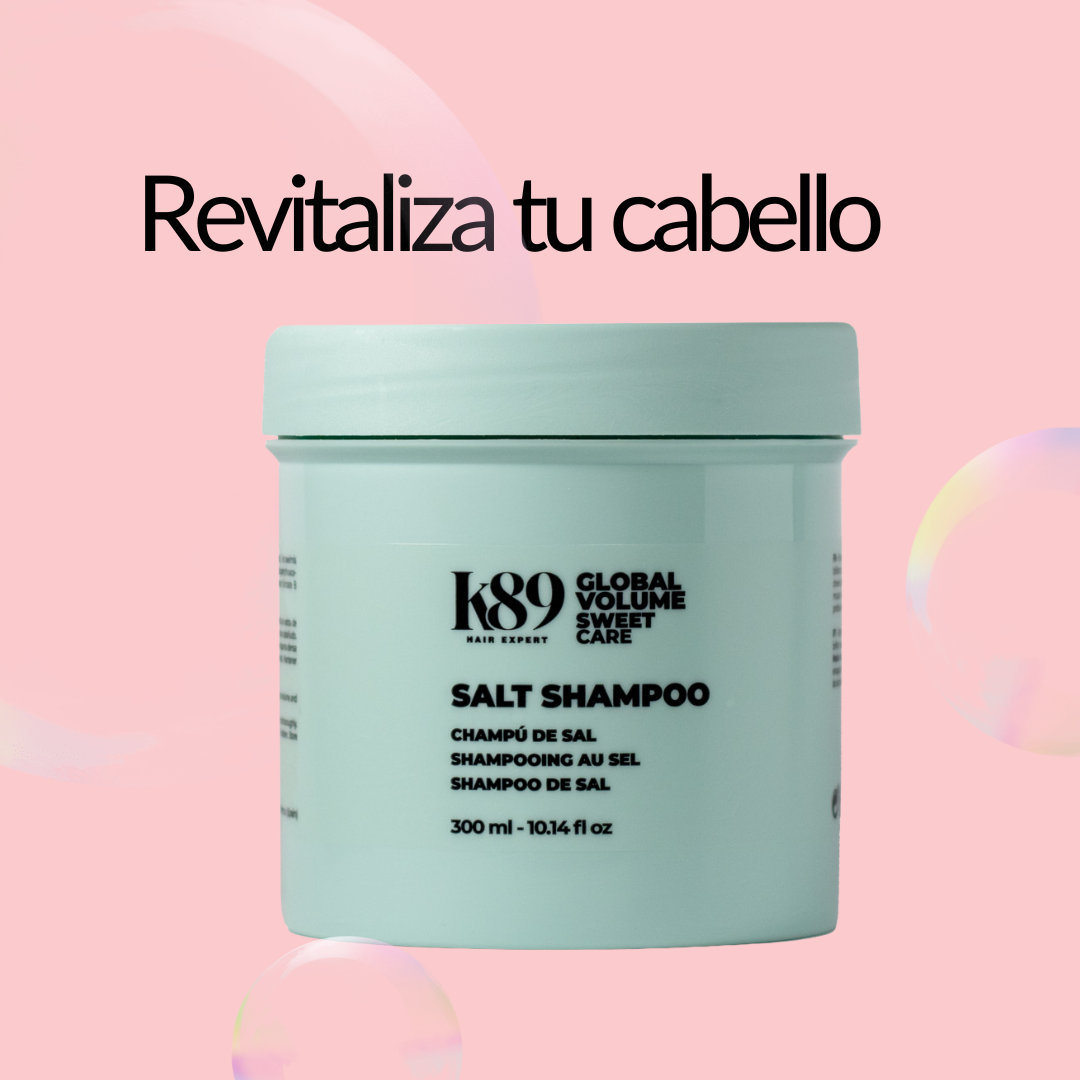 Global Volume Salt Shampoo / Shampoo para cabello graso.
