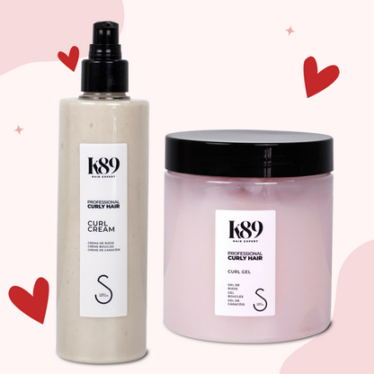 Duo Definición de Rizos / Gel + Crema Definición que dura y ayuda a controlar el frizz de tus rizos