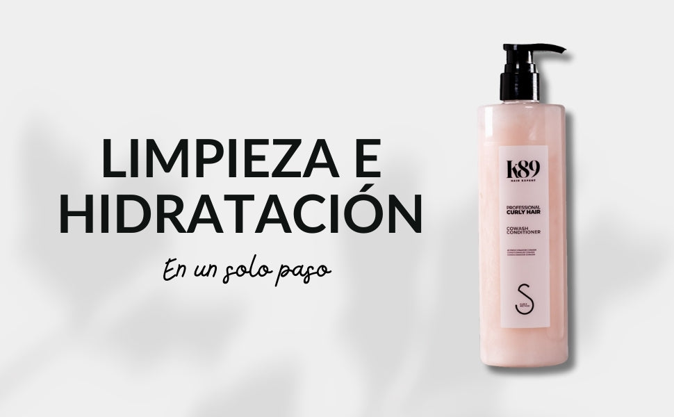 Shampoo Hidratante / Conditioner Cowash / Apto método curly 500ml.