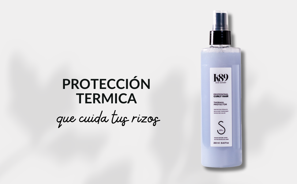 Thermal Protector Curly / Protector Térmico / Apto Método Curly  250ML.