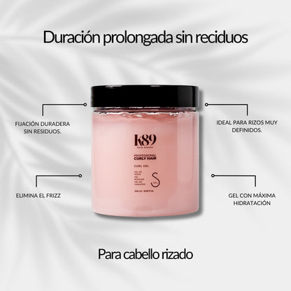 Gel para rizos / Curl Gel / Apto método curly 500ml.