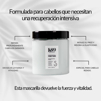 Tratamiento de Nutrición Profunda / Nourishing Mask / Apto método curly 500ml.